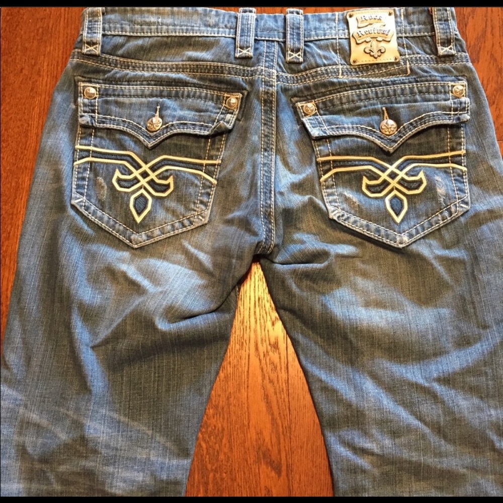 Rock Revival Adrien straight fit jeans euc